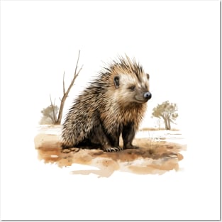 Porcupine Posters and Art